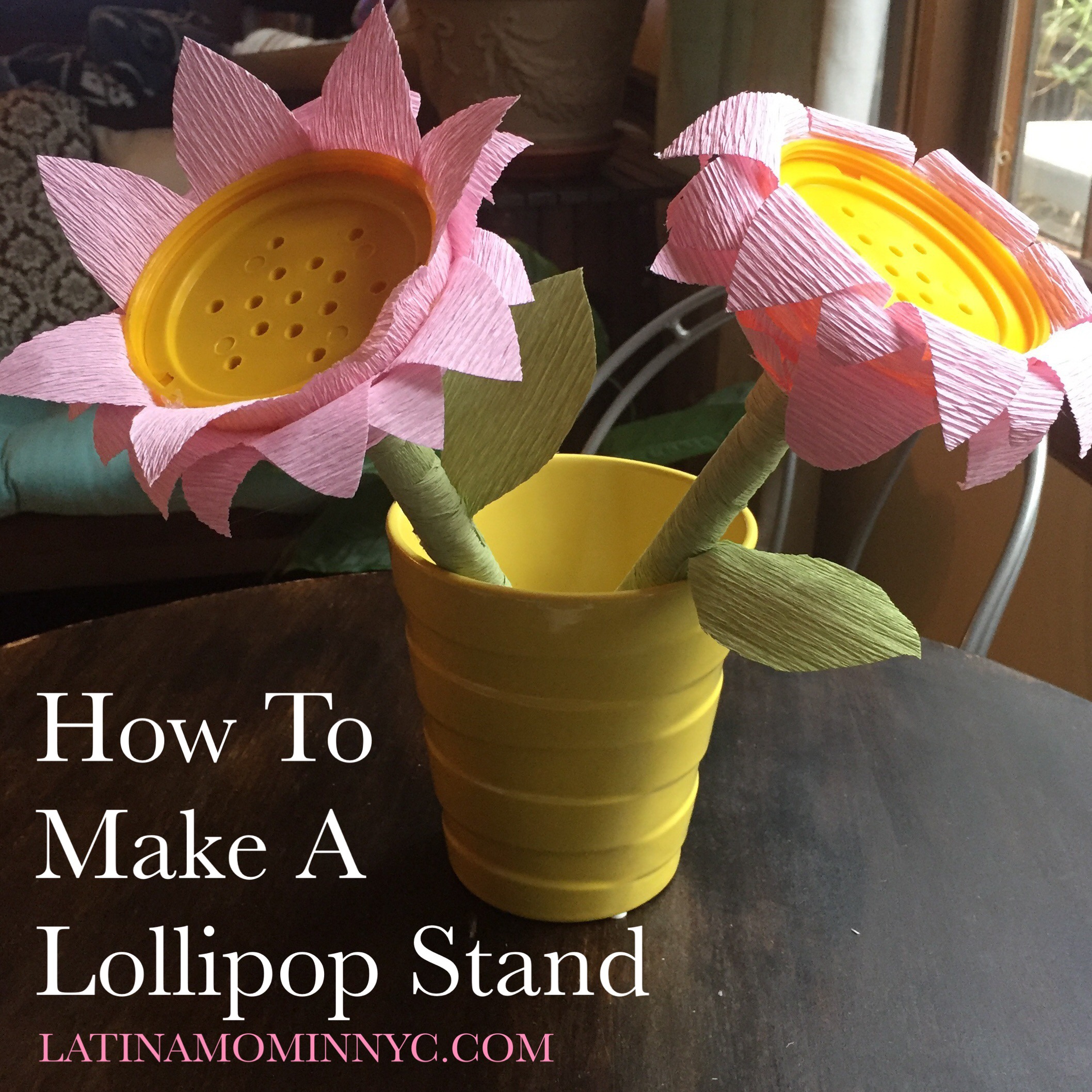Flower Lollipop Stand