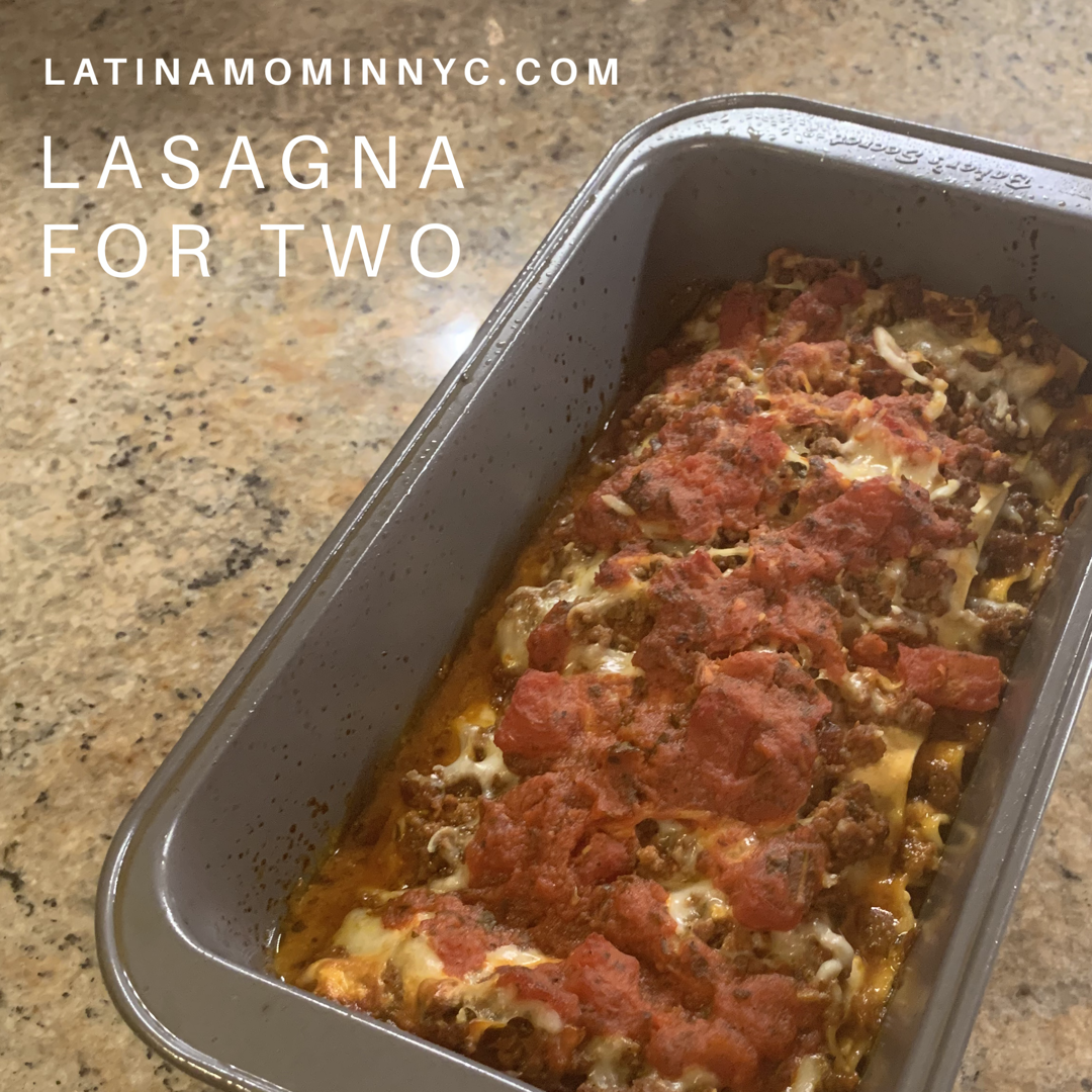 lasagna for two recipe